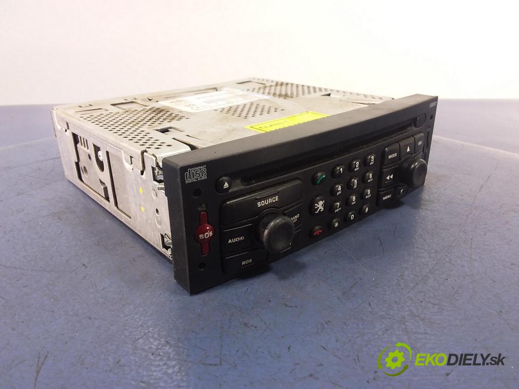 Peugeot 307 2004 Radio I Navigace: 96533154XT