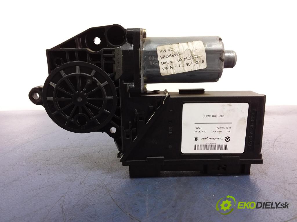 Vw Touareg 2003 mechanizmus okná Okná: Predné Vľavo: 7L0959701B