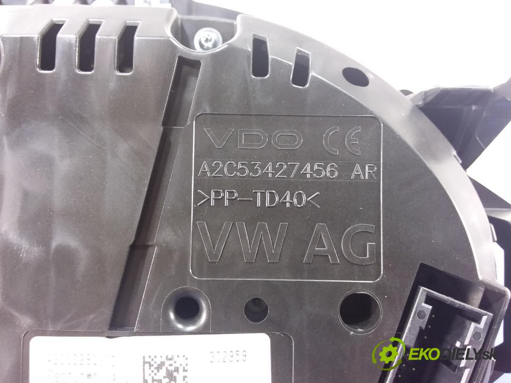 Vw Golf 2017 prístrojovka/ budíky 517920750C