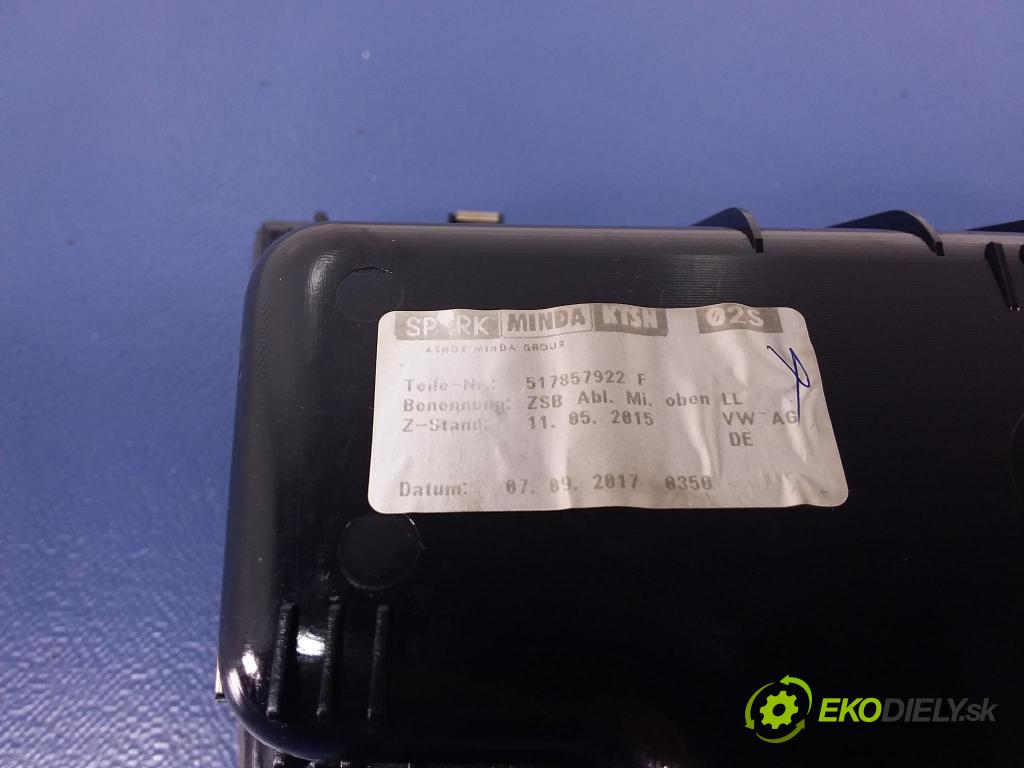 Vw Golf 2017 kastlík 517857922F