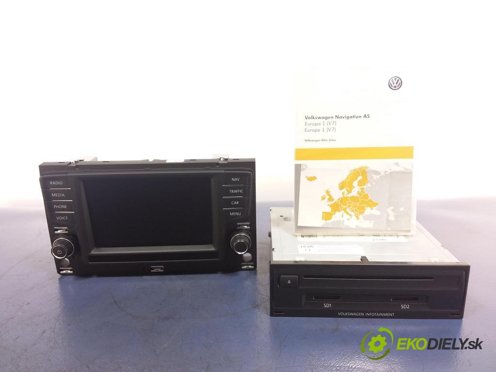 Vw Golf 2017 Radio I Navigace: 3Q0035846A
