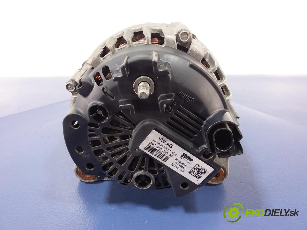Vw Golf 2017 Alternator 0AC903023M