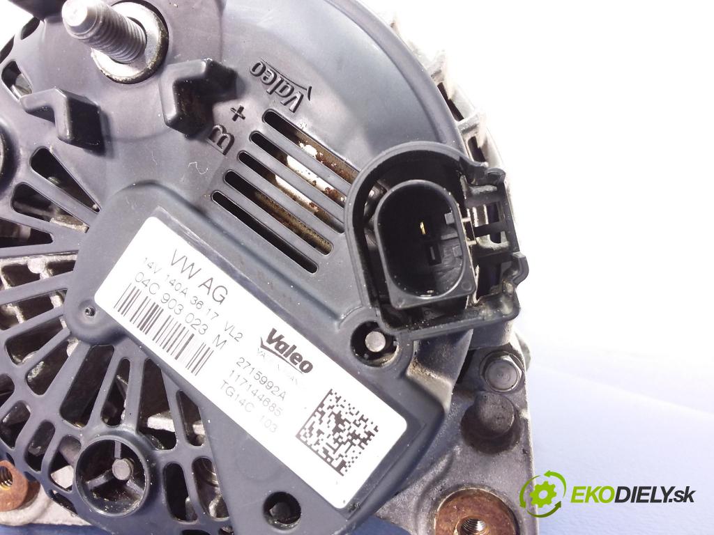 Vw Golf 2017 Alternator 0AC903023M