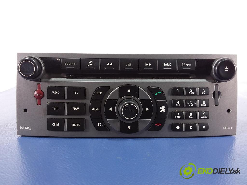 Peugeot 407 2004 Radio I Navigace: 96614505YW
