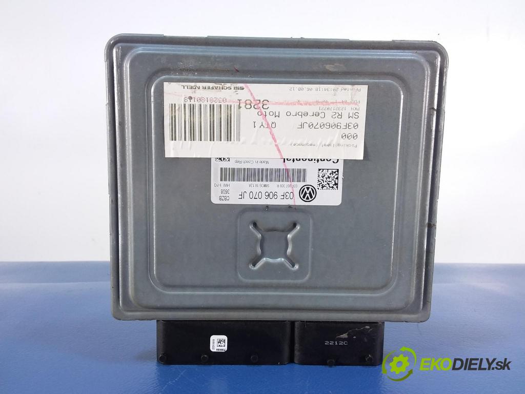 Vw Jetta 2012 řídící jednotka Motor: 03F906070JF
