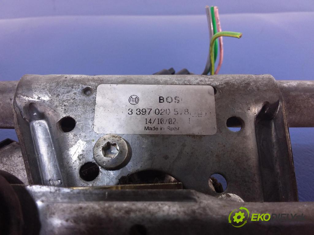 Peugeot 206 2002 mechanismus motorek Stěrače: před 3397020578