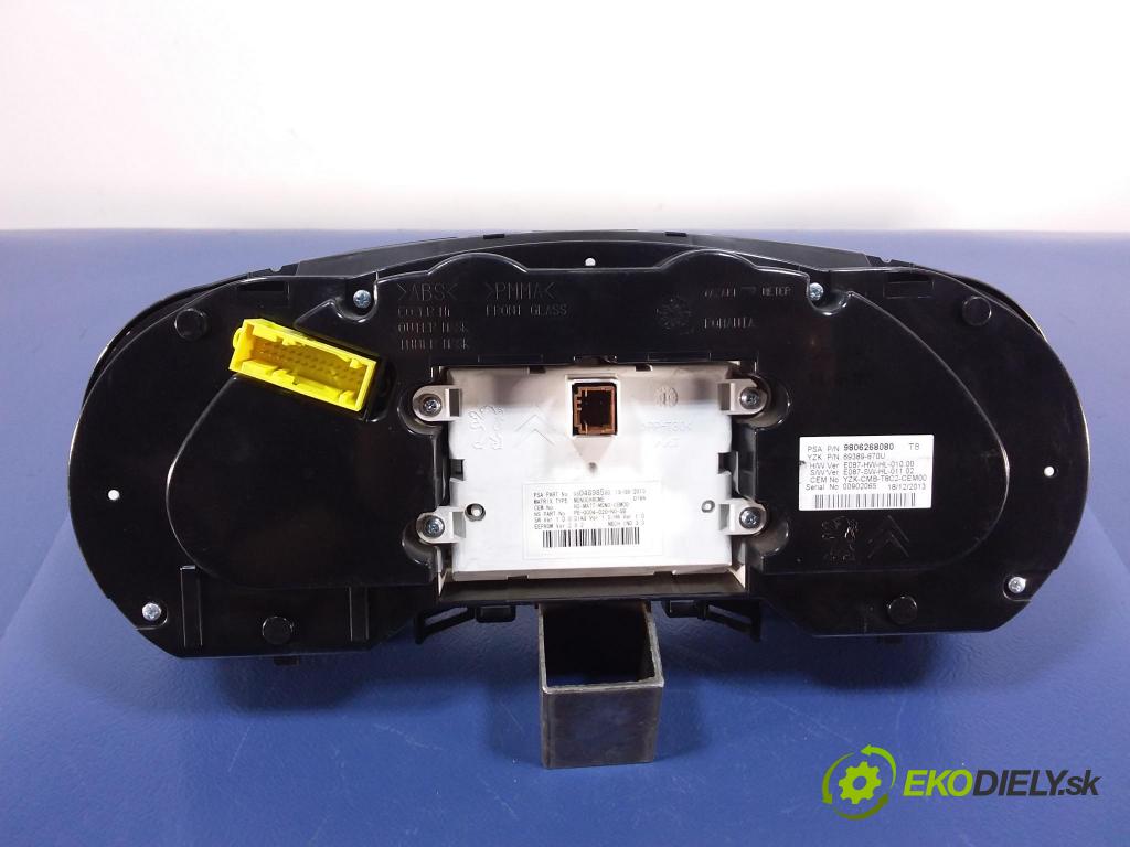 Peugeot 3008 2014 prístrojovka/ budíky 9806268080