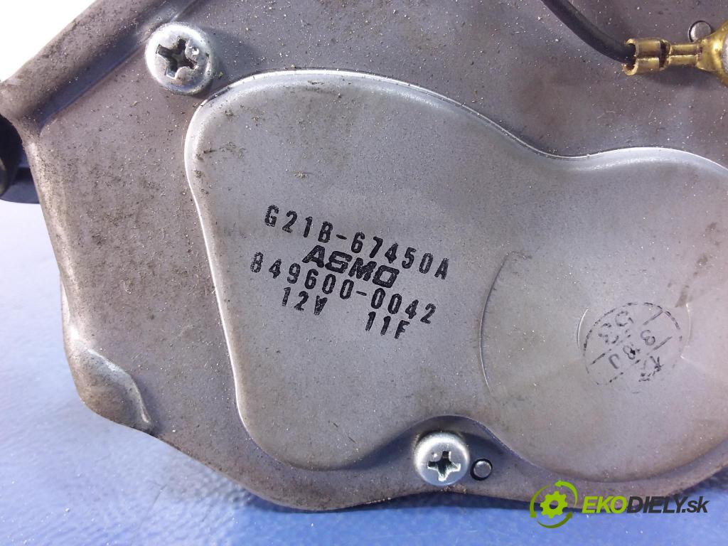 Mazda 6 2004 motorek Stěrače: Zad: G21B67450A