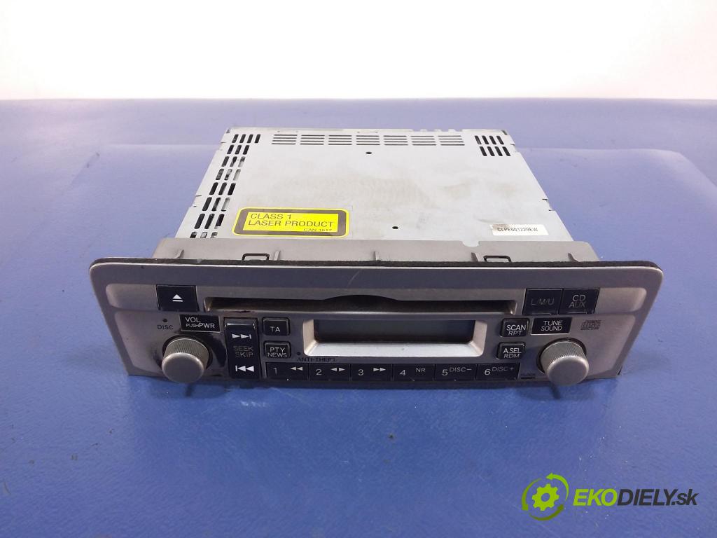 Honda Civic 2004 Radio I Navigácia: 39101-S5S-B510-M