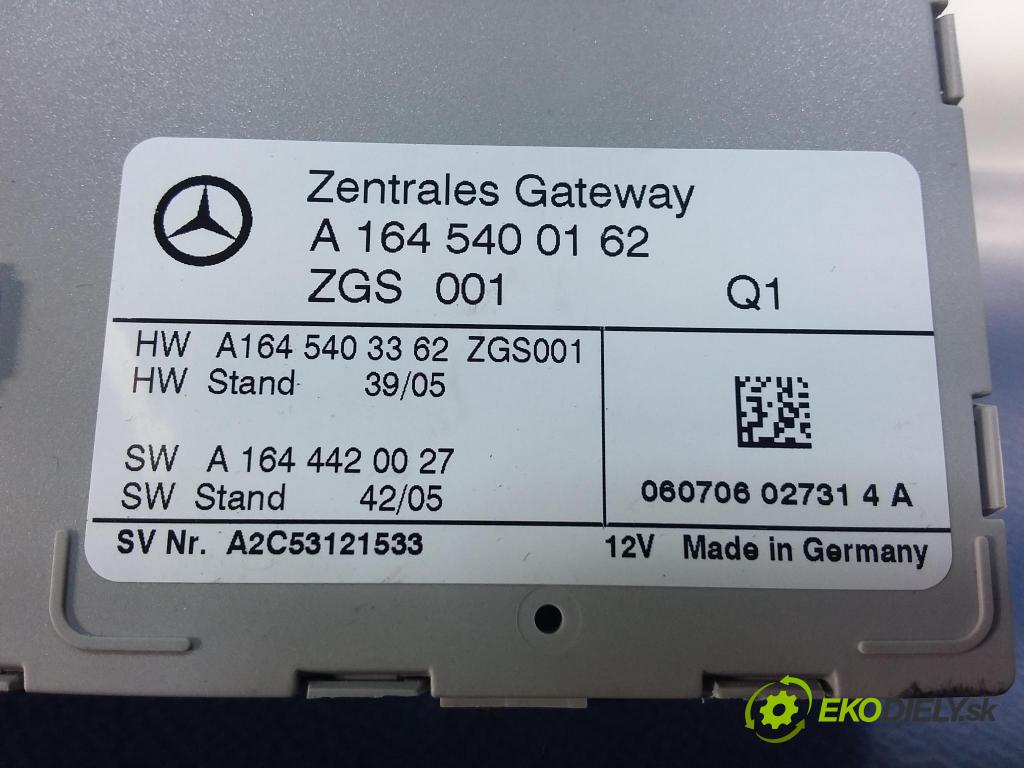 Mercedes ML 2006 řídící jednotka a1645400162