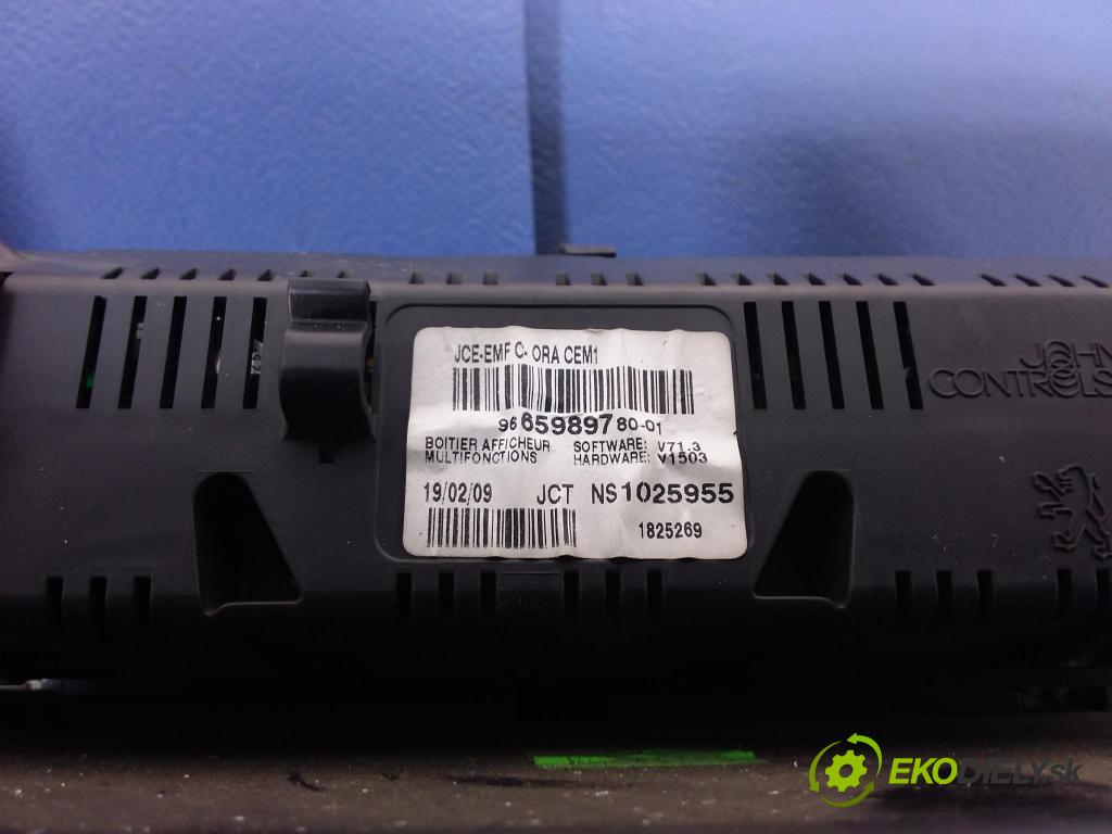 Citroen C5 2009 kokpit,pristrojová doska 9682359377