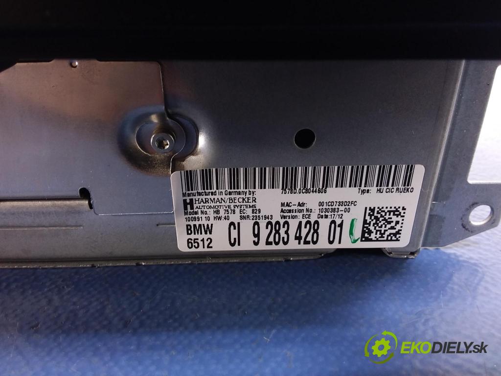 Bmw Seria 3 2012 Radio I Navigácia: 9283428