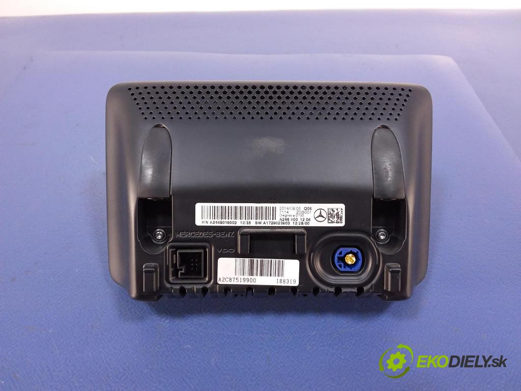 Mercedes Cla 2014 Radio I Navigácia: A2469009612