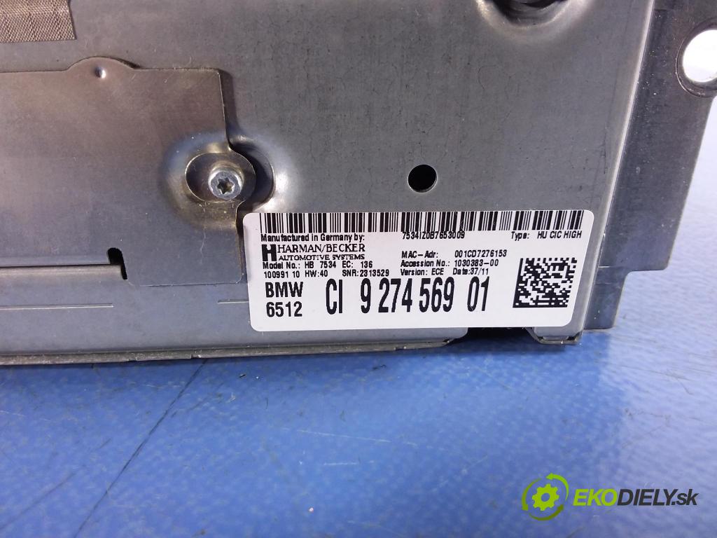 Bmw Seria 5 2011 Radio I Navigácia: 9274569