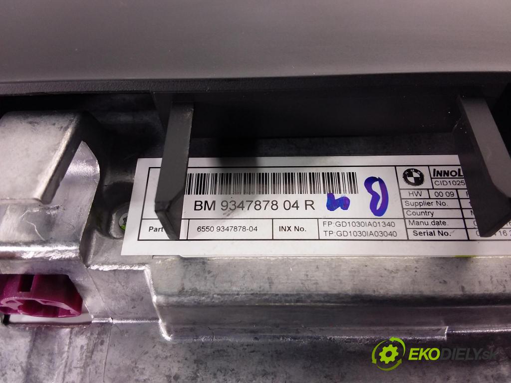 Bmw X5 2016 Radio I Navigácia: 6832273
