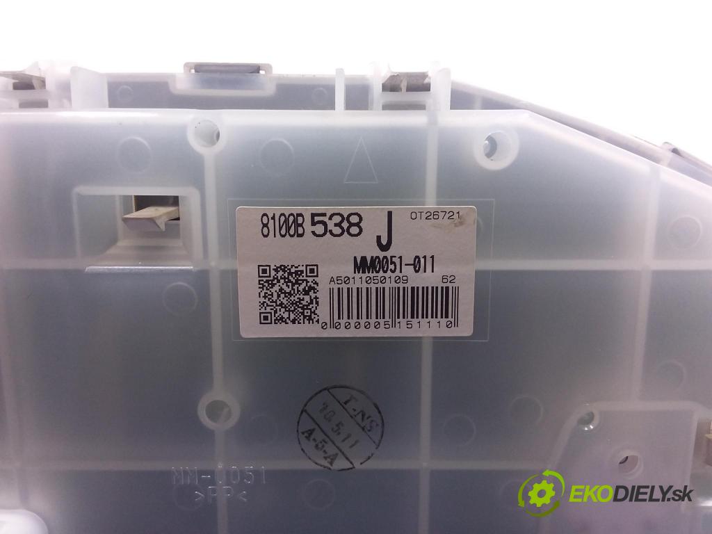 Mitsubishi Colt 2011 prístrojovka/ budíky 8100B538J