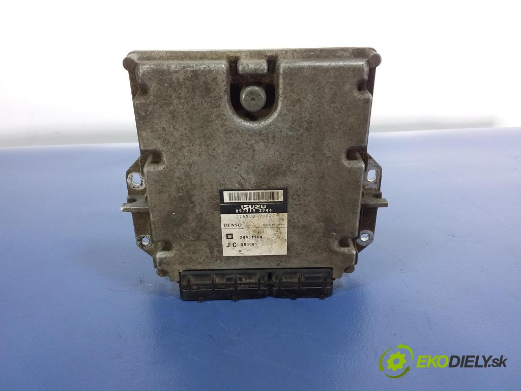 Opel Vectra 2003 řídící jednotka Motor: 8973192744