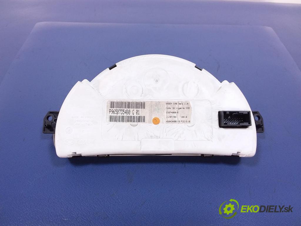 Citroen C2 2003 prístrojovka/ budíky 9650735480