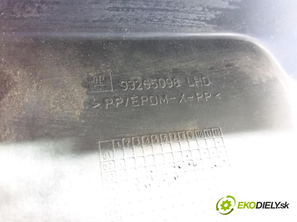 Opel Meriva 2004 torpédo 93265098