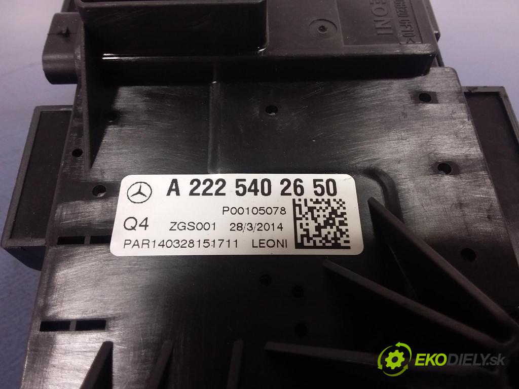 Mercedes S-klasa 2014 inštalácia Elektrický: A2225402650