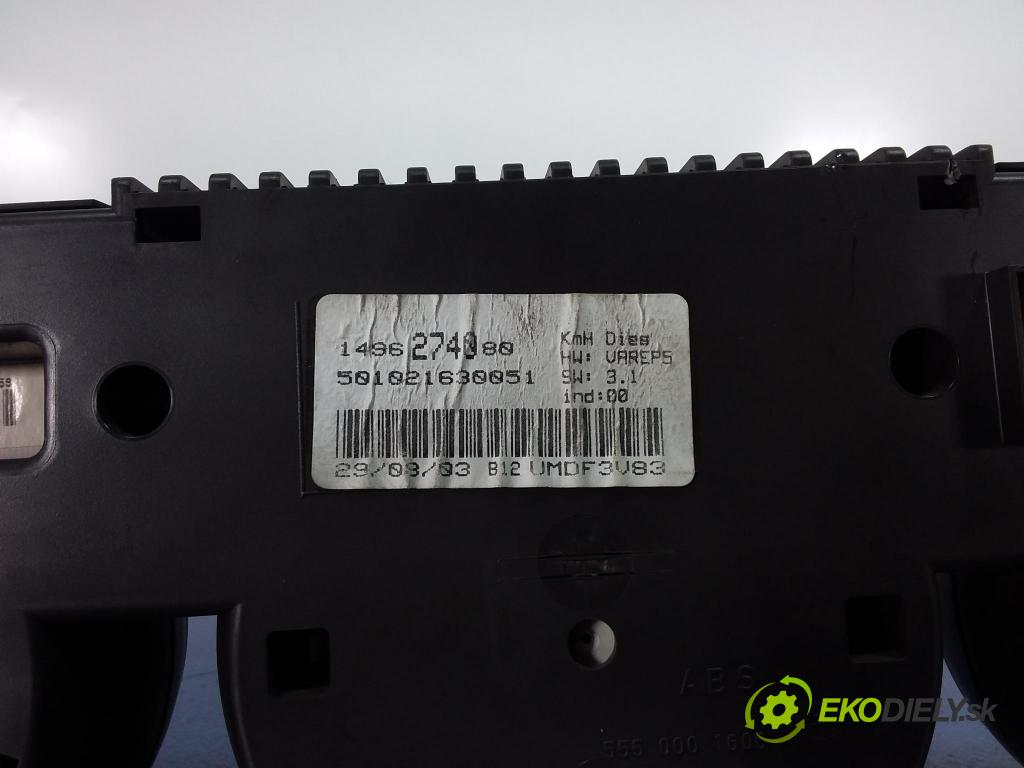Fiat Ulysse 2003 prístrojovka/ budíky 1496274080