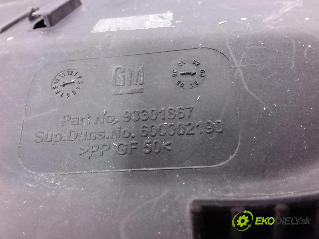 Opel Meriva 2003 torpédo 93301867