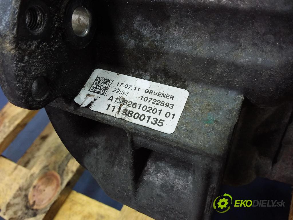 Mercedes B-klasa 2011 prevodovka Výbava: Manualna A1762610201