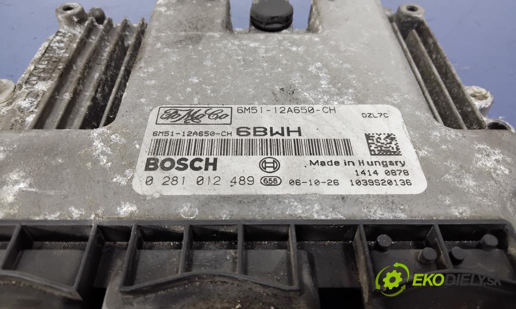 Ford C-max 2006 řídící jednotka Motor: 6M5112A650CH