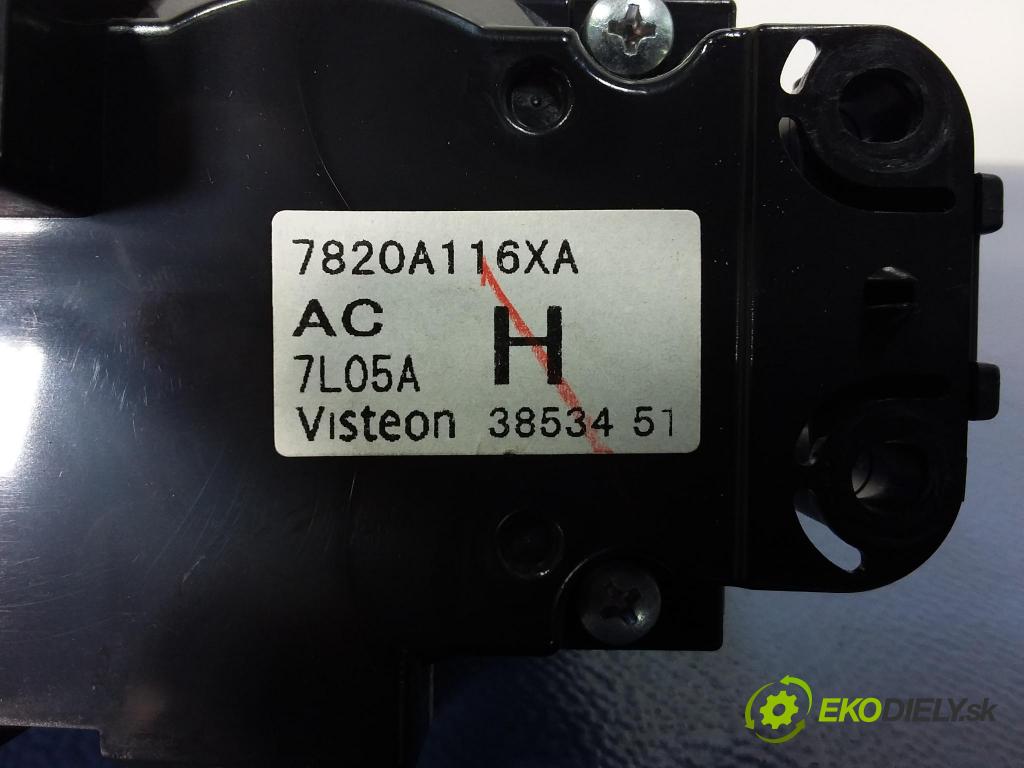 Mitsubishi Lancer 2008 Prepínač: Klimatizácia: Prúd vzduchu: 7820A116XA
