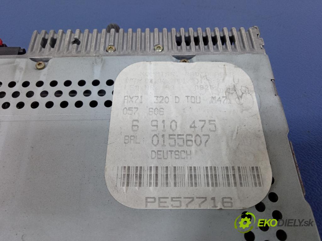 Bmw Seria 3 2001 Radio I Navigácia: 6910475