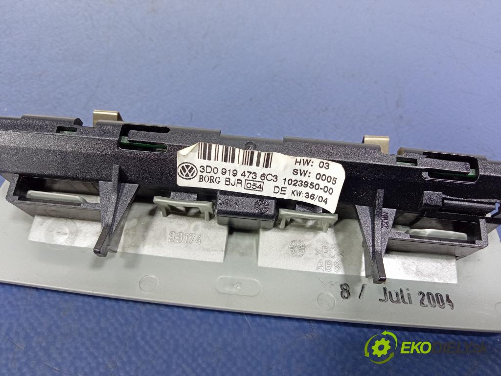 Vw Phaeton 2004 Displej Radio / GPS 3D0919473