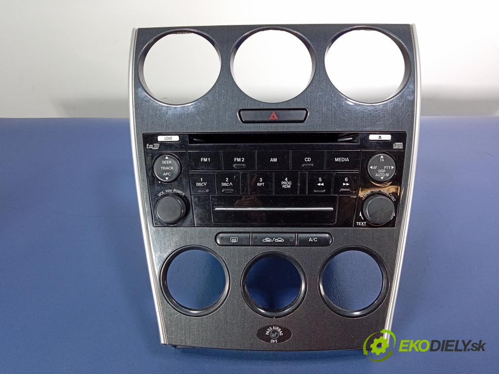 Mazda 6 2007 Radio I Navigácia: GP9E66DSX