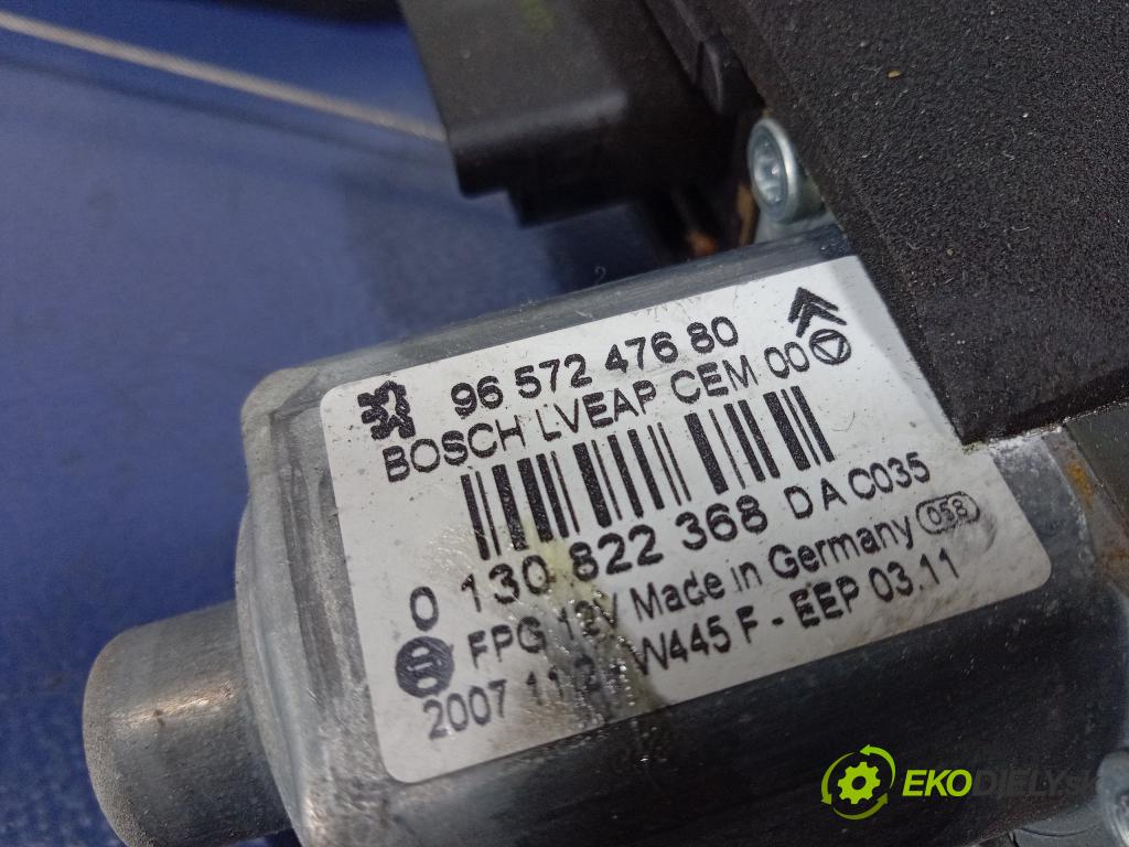 Peugeot 308 2008 Výťah: Okná: Predná časť: Vľavo: 9657247680