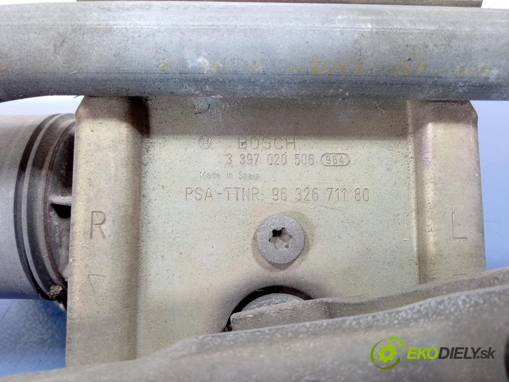 Citroen C5 2001 mechanizmus motor: Stierače: Predná časť: 9632671180