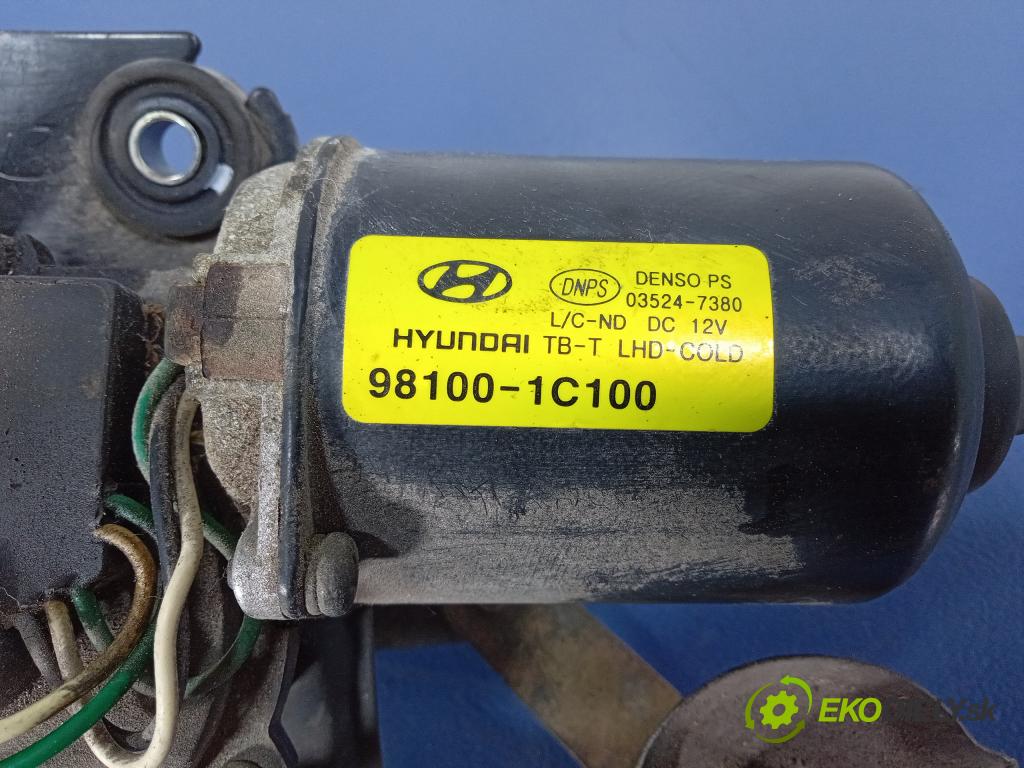 Hyundai Getz 2004 mechanizmus motor: Stierače: Predná časť: 98100-1C100
