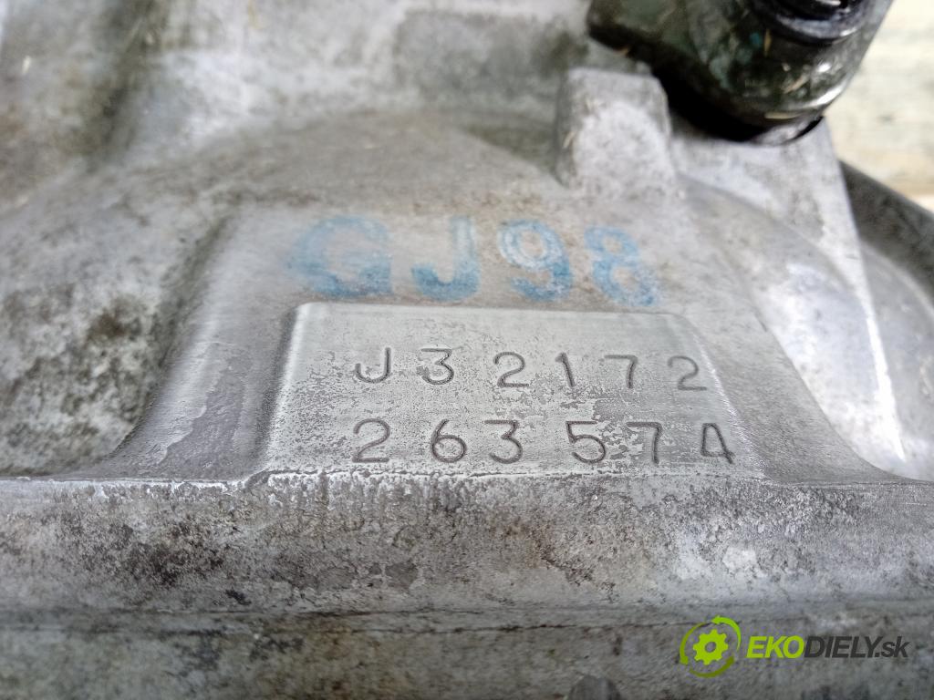 Hyundai Getz 2004 prevodovka Výbava: Manualna J32172