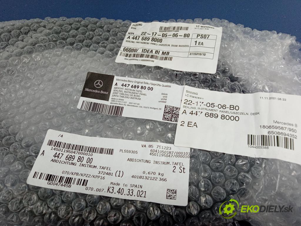 Mercedes Vito 0 kokpit,přistrojova deska Řešení A4476898000