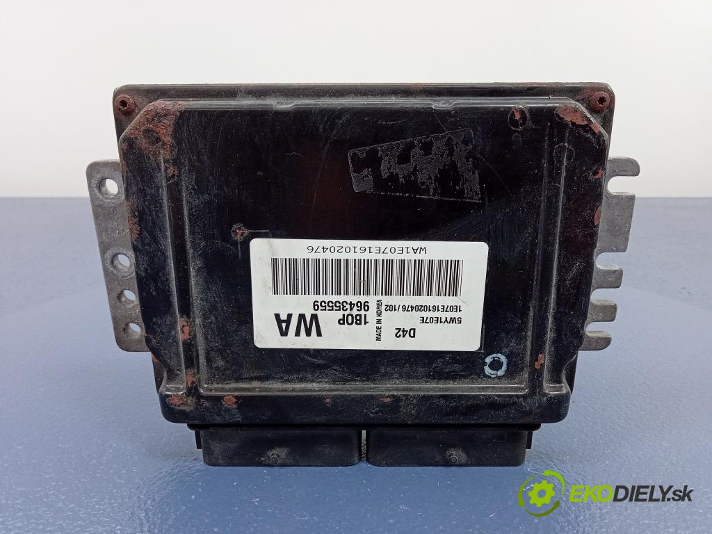 Chevrolet Kalos 2006 řídící jednotka Motor: 96435559