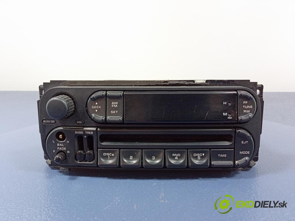 Dodge Caravan 2003 Radio I Navigácia: P05064354AJ