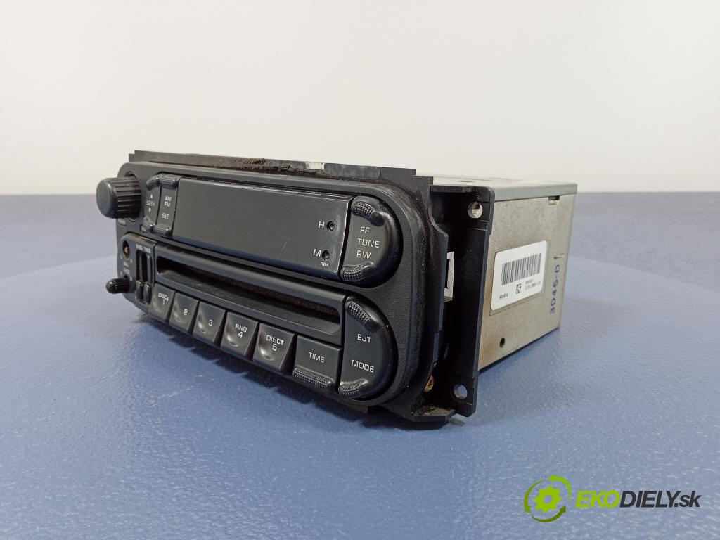 Dodge Caravan 2003 Radio I Navigácia: P05064354AJ