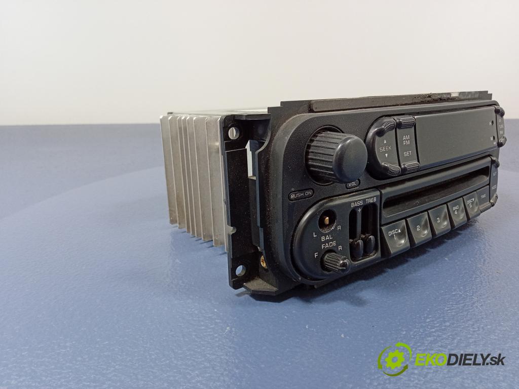 Dodge Caravan 2003 Radio I Navigácia: P05064354AJ