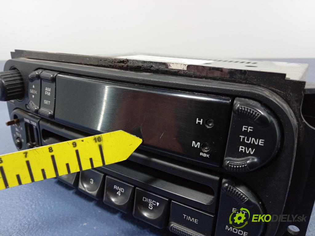 Dodge Caravan 2003 Radio I Navigácia: P05064354AJ