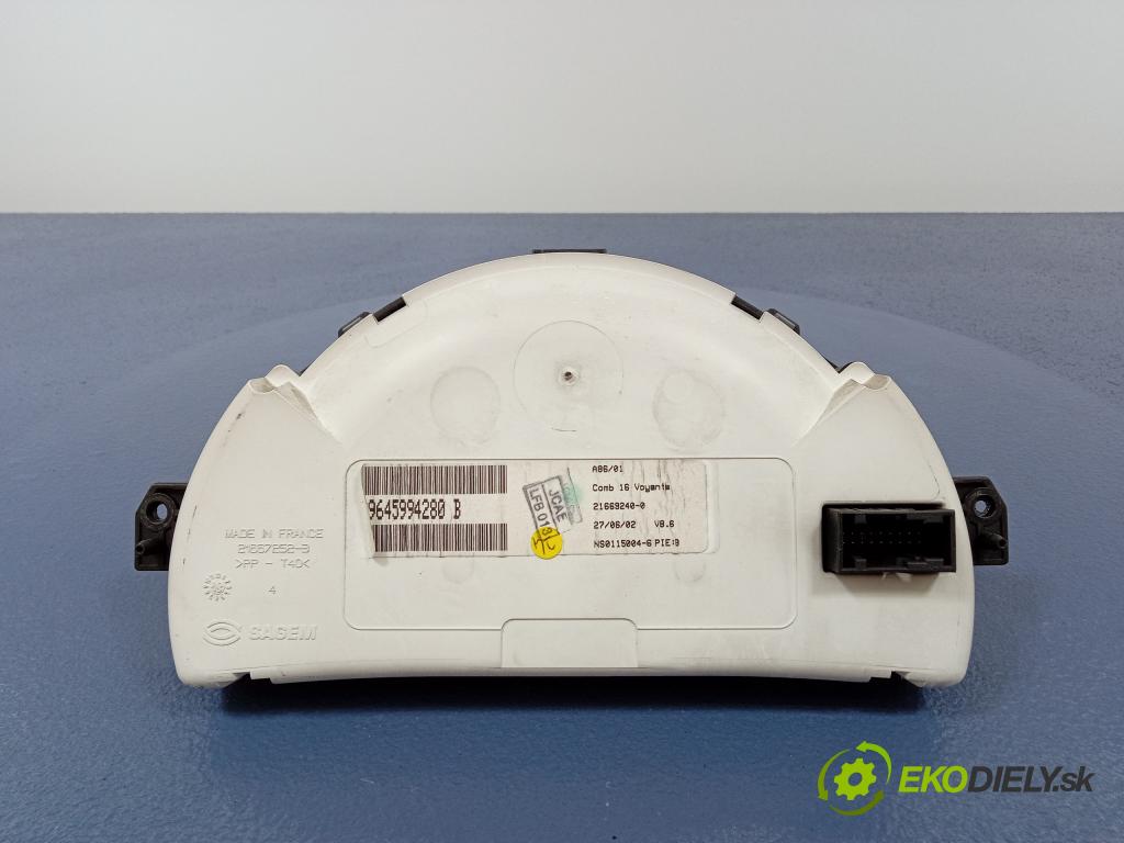 Citroen C3 2002 prístrojovka/ budíky 9645994280B