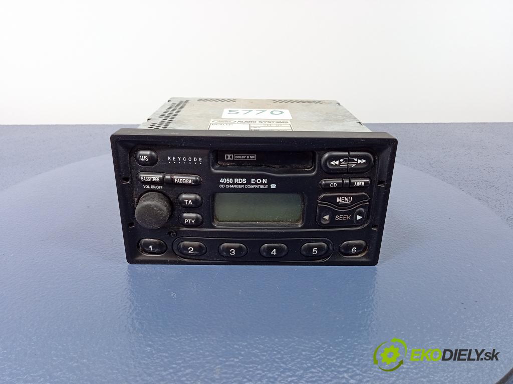 Ford Galaxy 2002 Radio I Navigácia: YM2118K876FC