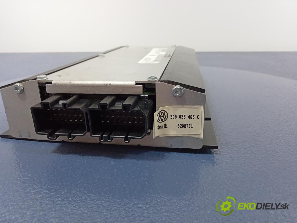 Vw Phaeton 2009 Zesilovač: Rádio: Navigacia: 3D0035465C