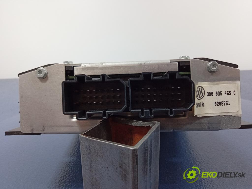 Vw Phaeton 2009 Zesilovač: Rádio: Navigacia: 3D0035465C