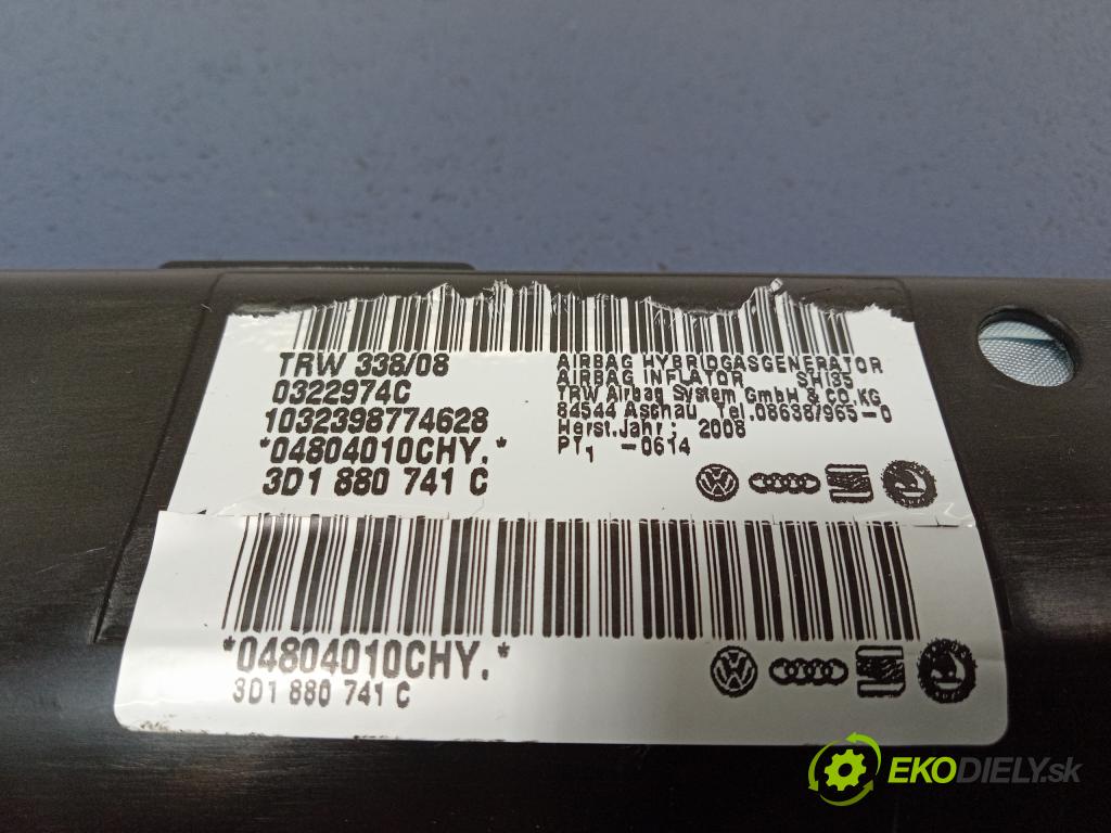 Vw Phaeton 2009 Airbag: clona x 3D1880741C