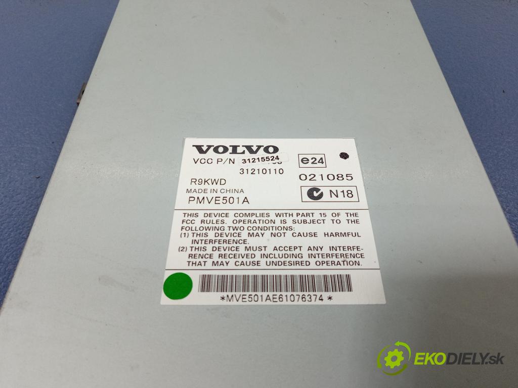 Volvo V50 2006 Zesilovač: Rádio: Navigacia: 31215524