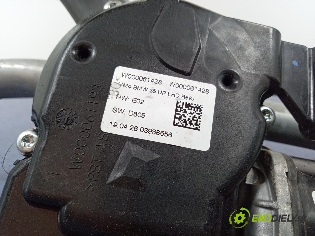 Bmw Seria 5 2019 mechanizmus motor: Stierače: Predná časť: 9491439