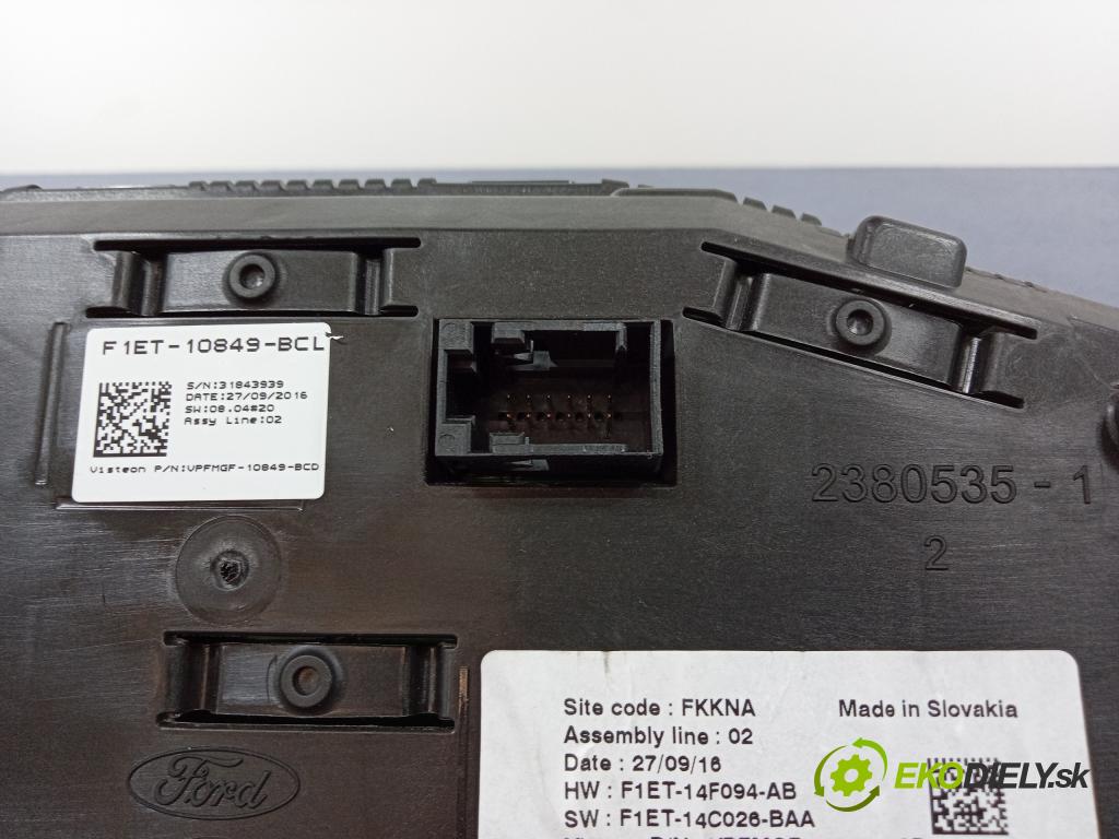 Ford Focus 2016 prístrojovka/ budíky F1ET-10849-BCL